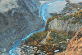 Landscape Of Hunza Valley, Gilgit-Baltistan