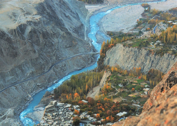 Landscape Of Hunza Valley, Gilgit-Baltistan